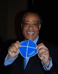 Al Sharpton is so proud that someone gave him a Yarmulka. But he's not quite sure what to do with it.